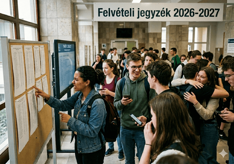 Végleges Felvételi Jegyzék 2026-2027-es tanévre